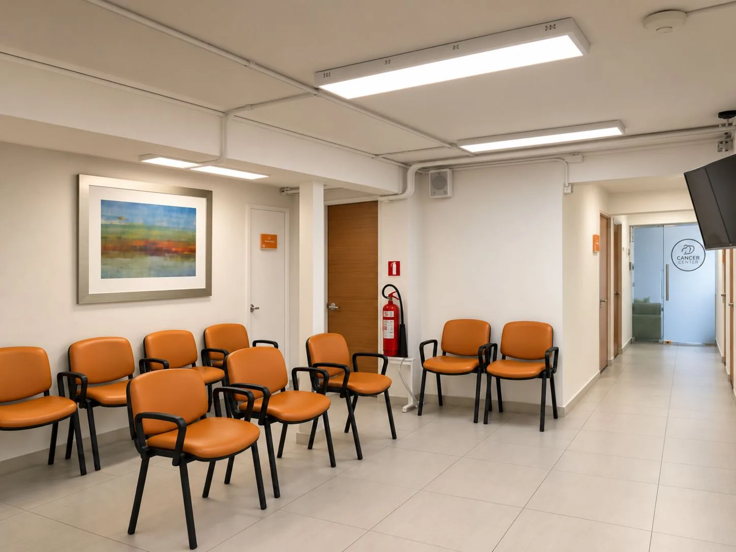 Sala de espera del segundo piso en Viña del Mar